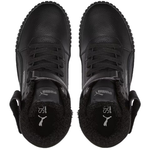 Buty dla dzieci Puma Carina 2.0 Mid WTR czarne 387380 01 Puma