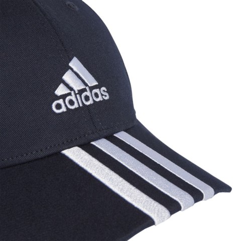 Czapka z daszkiem adidas 3-Stripes Cotton Twill Baseball granatowa II3510 Adidas Czapka z daszkiem adidas 3-Stripes Cotton Twill Baseball granatowa II3510 Adidas