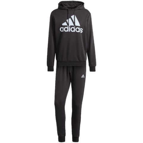 Dres męski adidas Big Logo Terry Track Suit czarny IJ8555 Adidas Dres męski adidas Big Logo Terry Track Suit czarny IJ8555 Adidas