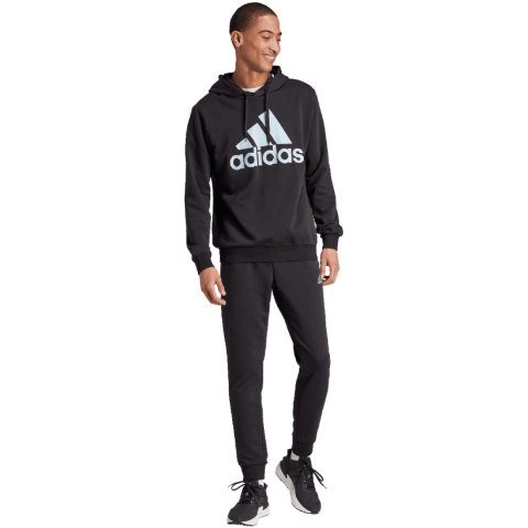 Dres męski adidas Big Logo Terry Track Suit czarny IJ8555 Adidas Dres męski adidas Big Logo Terry Track Suit czarny IJ8555 Adidas
