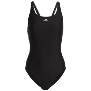Kostium kąpielowy damski adidas Mid 3-Stripes czarny HA5993 Adidas