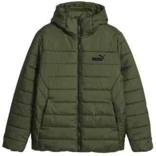 Kurtka męska Puma ESS Hooded Padded zielona 848938 31 Puma