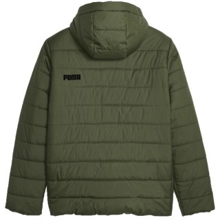 Kurtka męska Puma ESS Hooded Padded zielona 848938 31 Puma