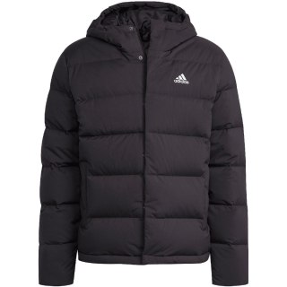 Kurtka męska adidas Helionic Hooded Down czarna HG8751 Adidas