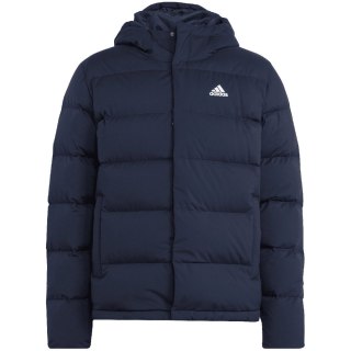 Kurtka męska adidas Helionic Hooded Down granatowa HG8750 Adidas