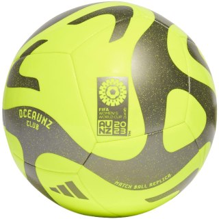 Piłka nożna adidas Oceaunz Club Ball żółto-szara HZ6932 Adidas teamwear