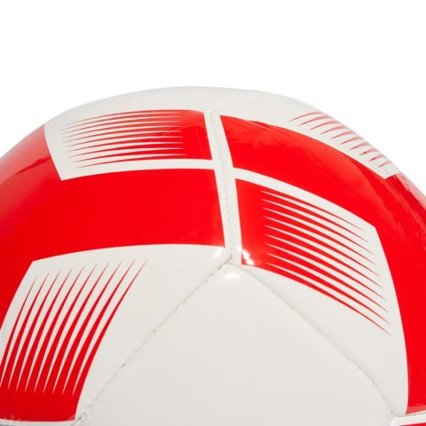 Piłka nożna adidas Starlancer Club Ball biało-czerwona IA0974 Adidas Piłka nożna adidas Starlancer Club Ball biało-czerwona IA0974 Adidas