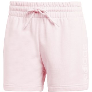 Spodenki damskie adidas Essentials Linear French Terry różowe IC6877 Adidas