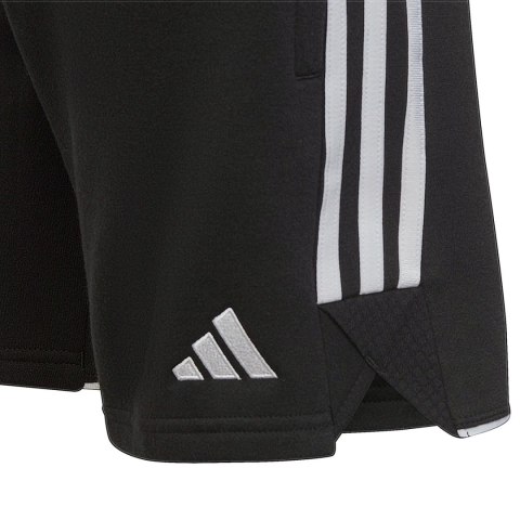 Spodenki dla dzieci adidas Tiro 23 League Sweat czarne HS3595 Adidas teamwear Spodenki dla dzieci adidas Tiro 23 League Sweat czarne HS3595 Adidas teamwear