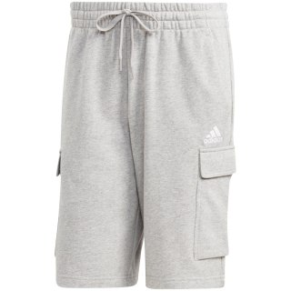 Spodenki męskie adidas Essentials French Terry Cargo szare HA4340 Adidas