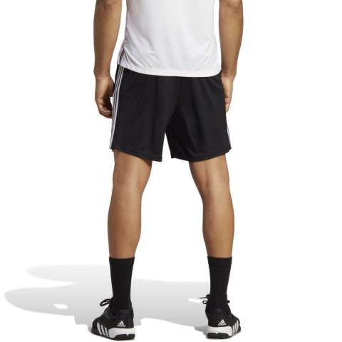 Spodenki męskie adidas Train Essentials Piqué 3-Stripes czarne IB8111 Adidas Spodenki męskie adidas Train Essentials Piqué 3-Stripes czarne IB8111 Adidas