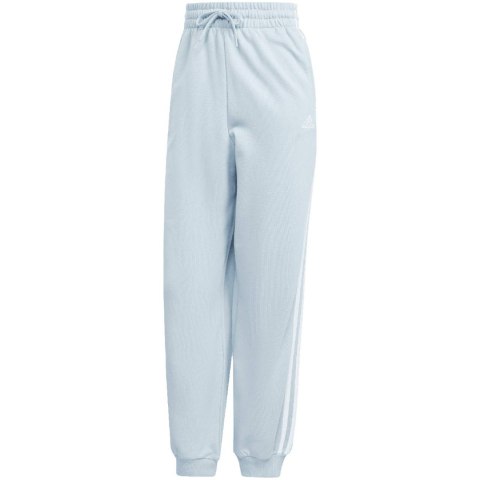 Spodnie damskie adidas Essentials 3-Stripes French Terry Loose-Fit niebieskie IL3447 Adidas Spodnie damskie adidas Essentials 3-Stripes French Terry Loose-Fit niebieskie IL3447 Adidas