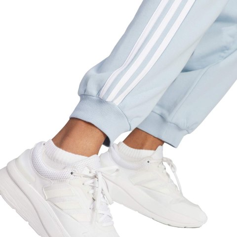 Spodnie damskie adidas Essentials 3-Stripes French Terry Loose-Fit niebieskie IL3447 Adidas Spodnie damskie adidas Essentials 3-Stripes French Terry Loose-Fit niebieskie IL3447 Adidas