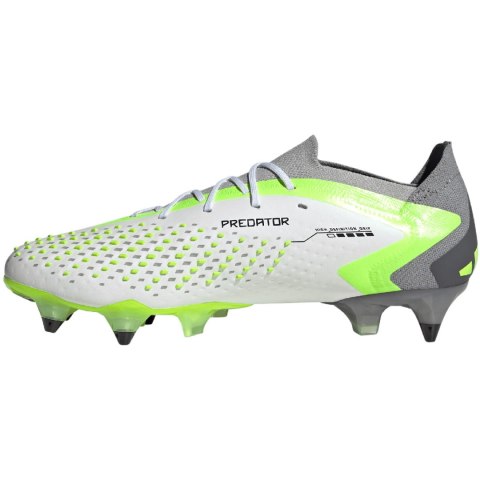 Buty piłkarskie adidas Predator Accuracy.1 Low SG biało-zielone IF2292 42 Adidas