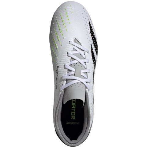 Buty piłkarskie adidas Predator Accuracy.3 L FG biało-szare GZ0014 42 2/3 Adidas