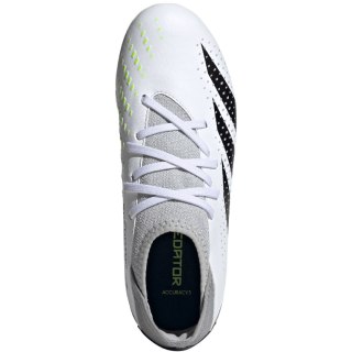 Buty piłkarskie dla dzieci adidas Predator Accuracy.3 FG biało-szare IE9504 28 Adidas