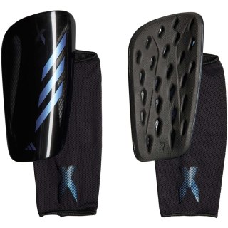 Ochraniacze piłkarskie adidas X League czarno-niebieskie IA0843 L Adidas