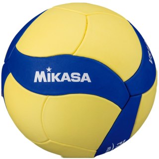 Piłka siatkowa Mikasa VS123W SL żółto-niebieska 5 Mikasa