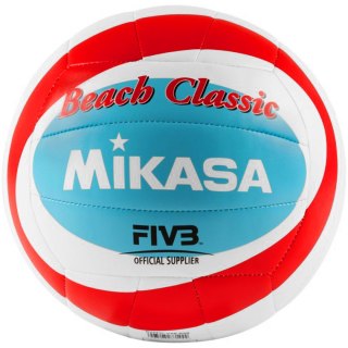Piłka siatkowa plażowa Mikasa Beach Classic biało-czerwono-niebieska BV543C-VXB-RSB 5 Mikasa