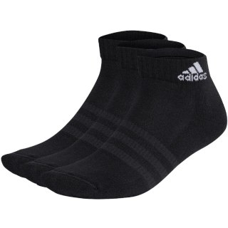 Skarpety adidas Cushioned Sportswear Ankle Socks 3p czarne IC1277 37-39 Adidas