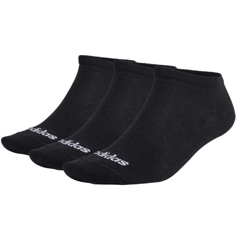 Skarpety adidas Thin Linear Low-Cut Socks 3P czarne IC1299 43-45 Adidas