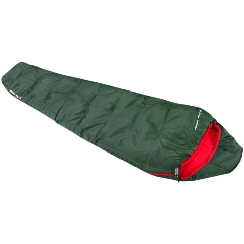 Śpiwór High Peak Black Arrow Eco 220x80x50 cm zielono-czerwony 23230 High Peak