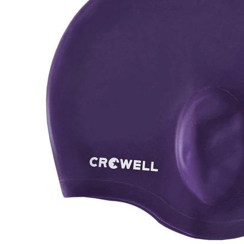 Czepek pływacki Crowell Ucho Bora fioletowy kol.6 Crowell