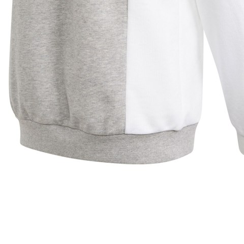 Bluza dla dzieci adidas CB FT HD szaro-biało-czarna IP0386 164cm Adidas