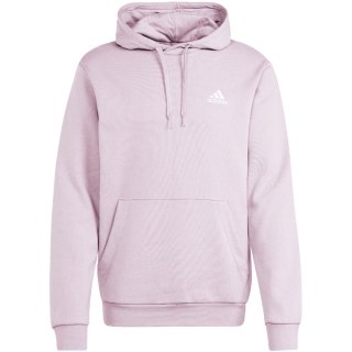 Bluza męska adidas Essentials Fleece Hoodie fioletowa IN0328 L Adidas
