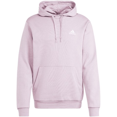 Bluza męska adidas Essentials Fleece Hoodie fioletowa IN0328 L Adidas