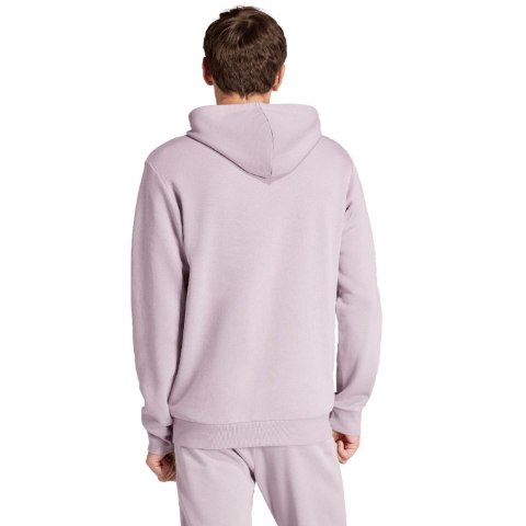 Bluza męska adidas Essentials Fleece Hoodie fioletowa IN0328 L Adidas