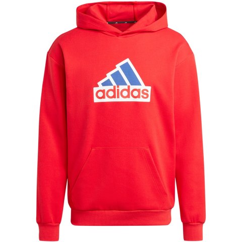 Bluza męska adidas FI BOS HD OLY czerwona IS8338 S Adidas