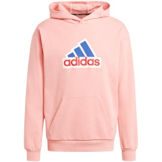 Bluza męska adidas FI BOS HD OLY różowa IS9597 XL Adidas