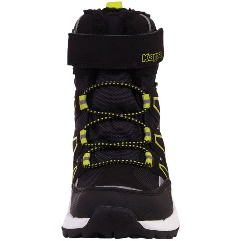 Buty dla dzieci Kappa Floki Tex czarno-limonkowe 260975K 1133 30 Kappa