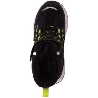 Buty dla dzieci Kappa Floki Tex czarno-limonkowe 260975K 1133 31 Kappa