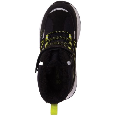 Buty dla dzieci Kappa Floki Tex czarno-limonkowe 260975K 1133 33 Kappa
