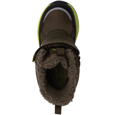 Buty dla dzieci Kappa Vipos Tex zielono-czarne 260902K 3133 31 Kappa
