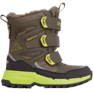 Buty dla dzieci Kappa Vipos Tex zielono-czarne 260902K 3133 32 Kappa