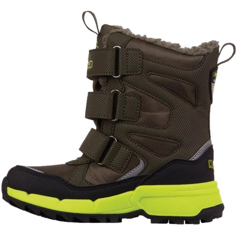 Buty dla dzieci Kappa Vipos Tex zielono-czarne 260902K 3133 34 Kappa