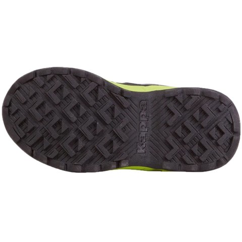 Buty dla dzieci Kappa Vipos Tex zielono-czarne 260902K 3133 34 Kappa
