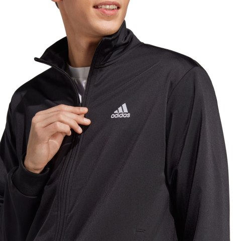 Dres męski adidas Linear Logo Tricot Track Suit czarny IC6775 S Adidas