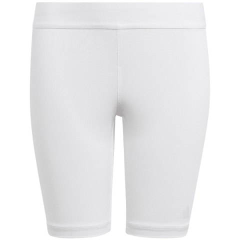Spodenki dla dzieci adidas Techfit Aeroready białe IA1210 116cm Adidas teamwear