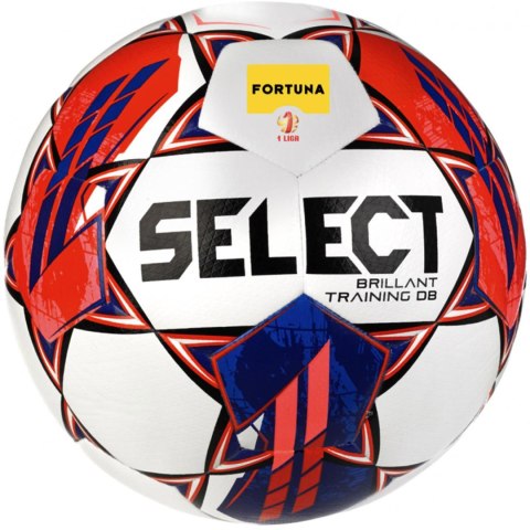Piłka nożna Select Derbystar Brillant Training DB v23 biało-czerwono-niebieska 18180 4 Select