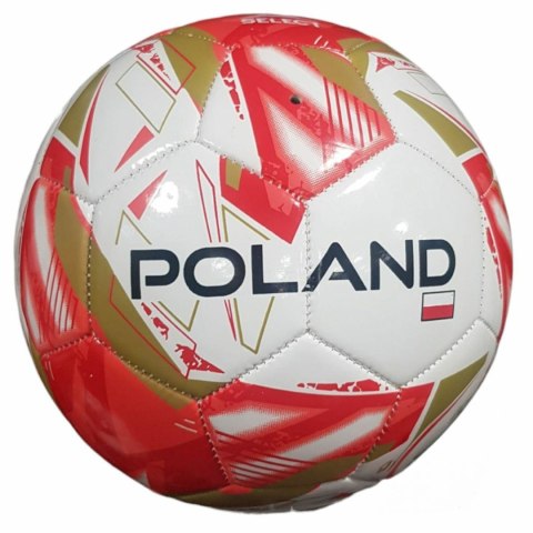 Piłka nożna Select Polska biało-czerwono-złota 18312 5 Select
