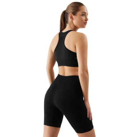Stanik sportowy 4F F116 głęboka czerń 4FWSS24USBAF116 20S XS/S 4F