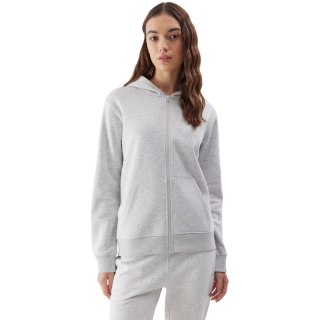 Bluza damska 4F F0956 chłodny jasny szary melanż 4FWSS24TSWSF0956 27M S 4F