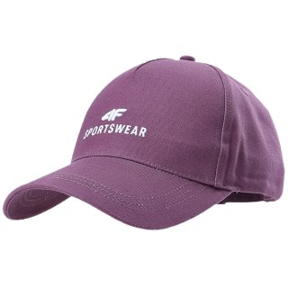 Czapka z daszkiem 4F U266 burgund 4FWSS24ACABU266 60S L/XL 4F