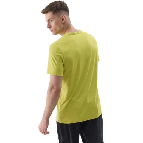 Koszulka męska 4F M598 soczysta zieleń 4FWSS24TFTSM598 45S XL 4F