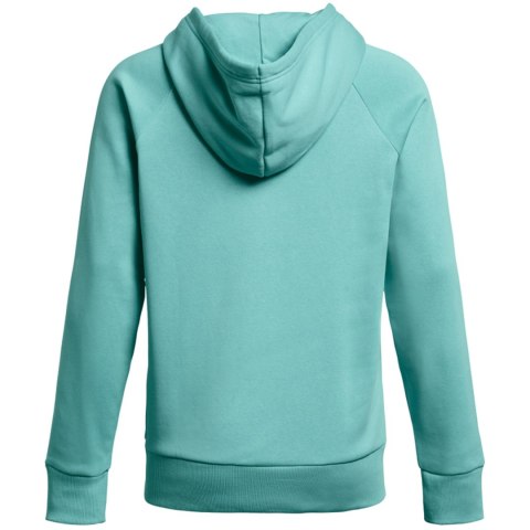 Bluza damska Under Armour Rival Flecce Hoodie miętowa 1379500 482 L Under Armour