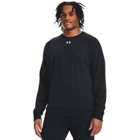 Bluza męska Under Armour Rival Fleece Crew czarna 1379755 001 XL Under Armour